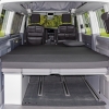 iXTEND folding bed VW T6.1 California Beach and Multivan (UK=Caravelle) - ​Titanium Black - 100 709 028